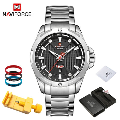 NAVIFORCE Stainless Steel Analog Men's Watch