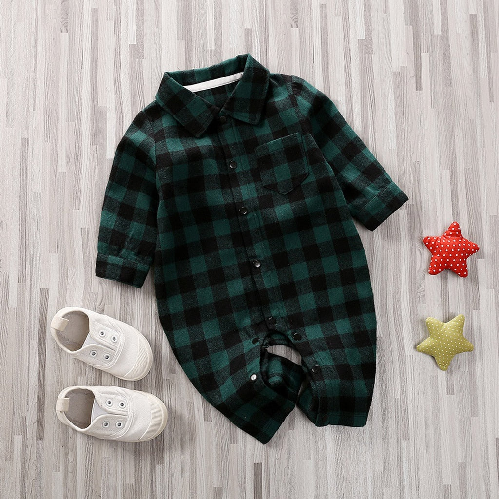 Baby Plaid Onesie