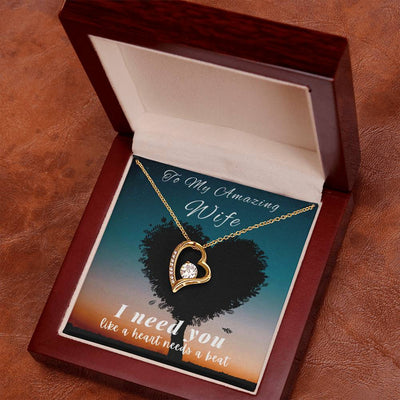 I Need You Forever Love Necklace