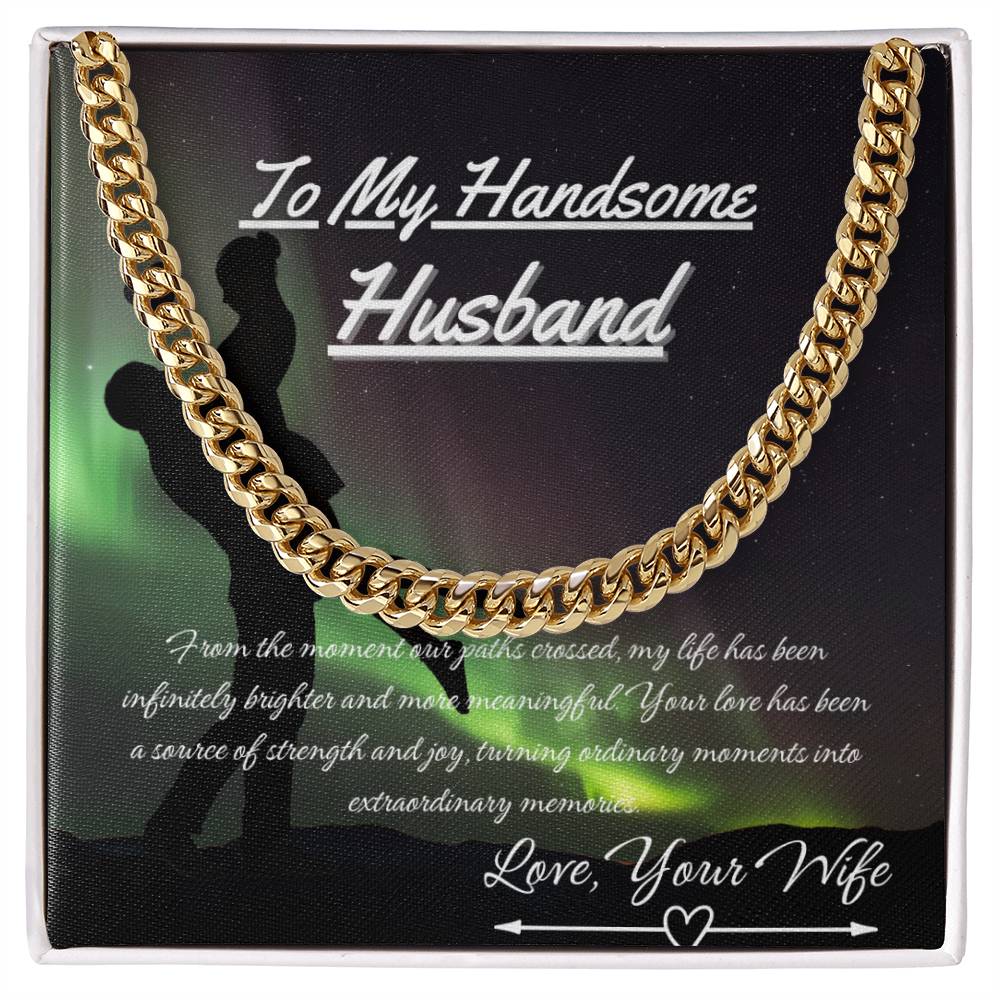 Always With You Mens Cuban Chain