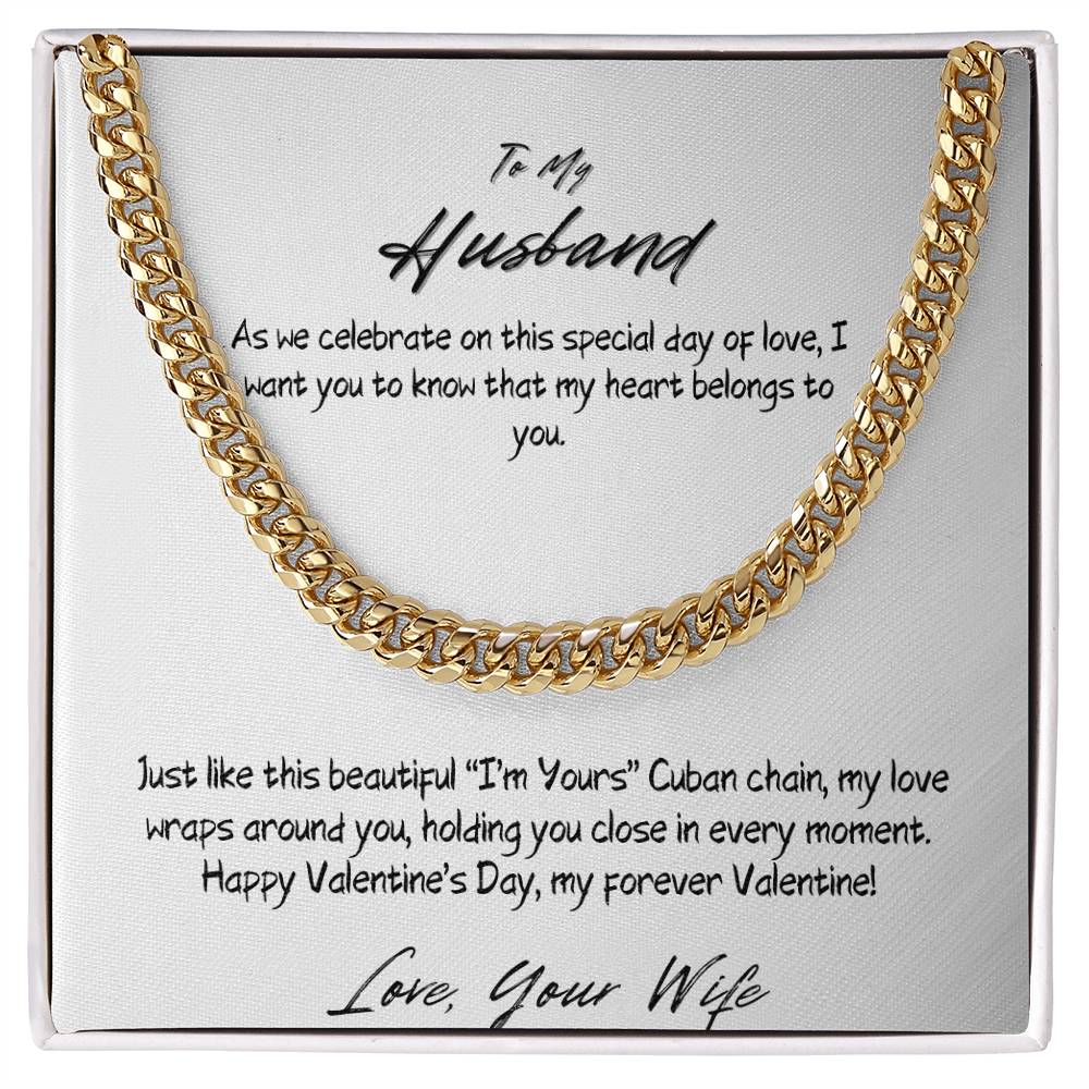 "I'm Yours" Cuban Chain Necklace