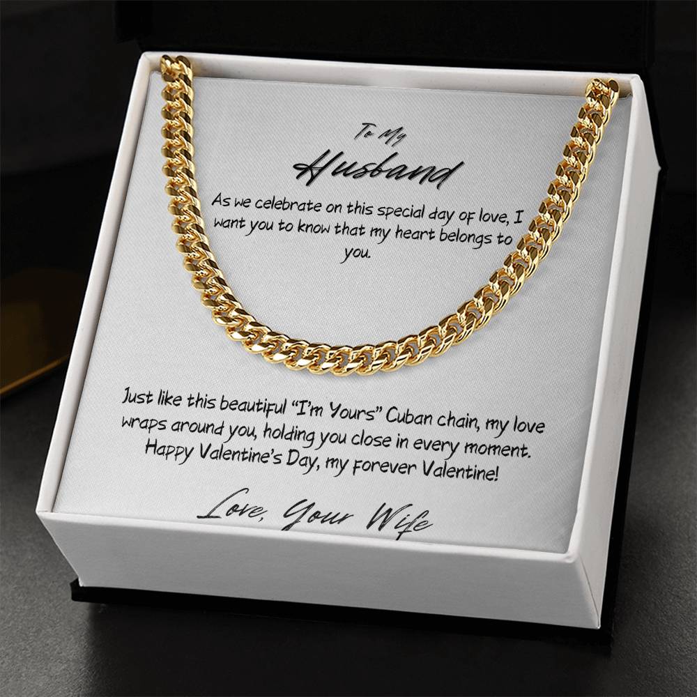 "I'm Yours" Cuban Chain Necklace