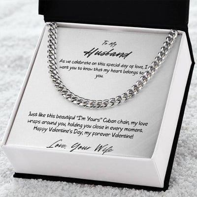 "I'm Yours" Cuban Chain Necklace