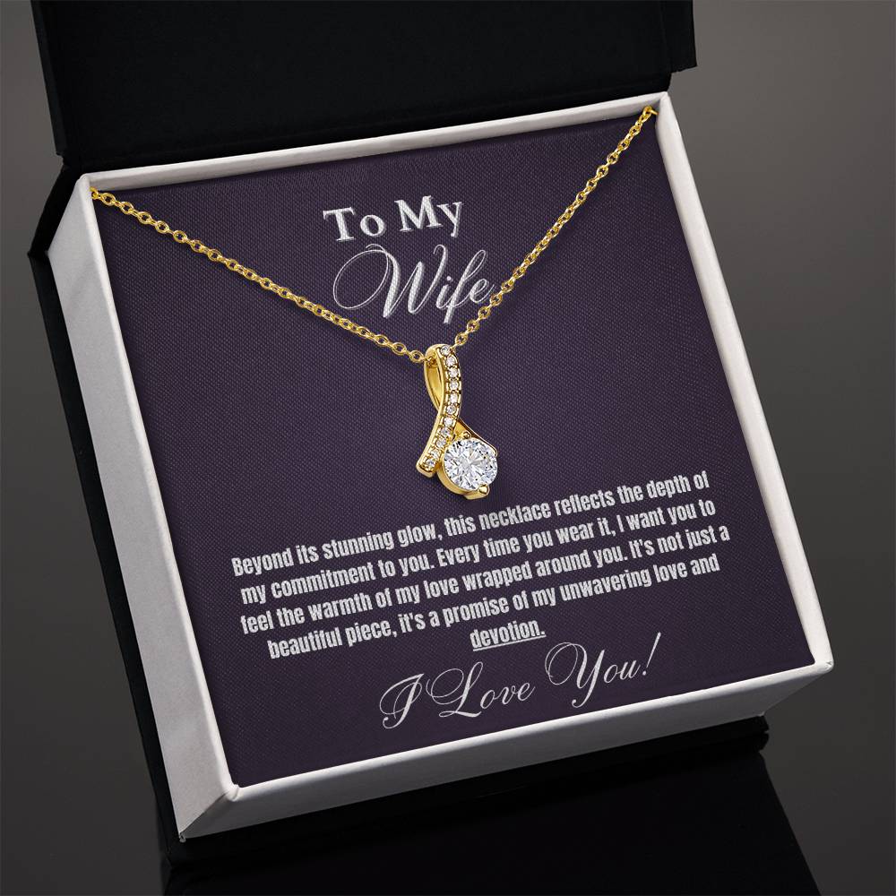 " My Promise " Alluring Beauty Necklace