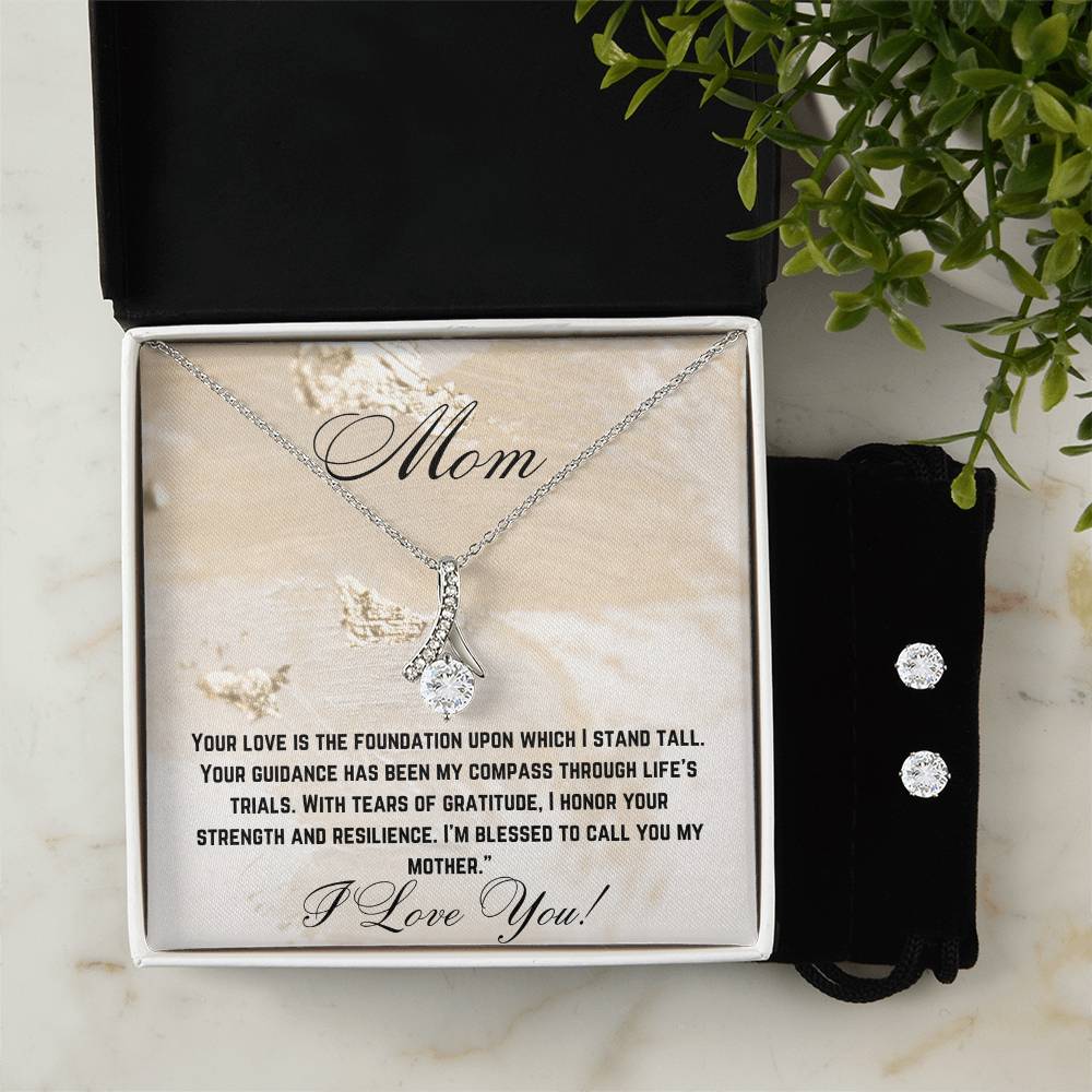 "My Foundation" Alluring Beauty Necklace (For Mom)