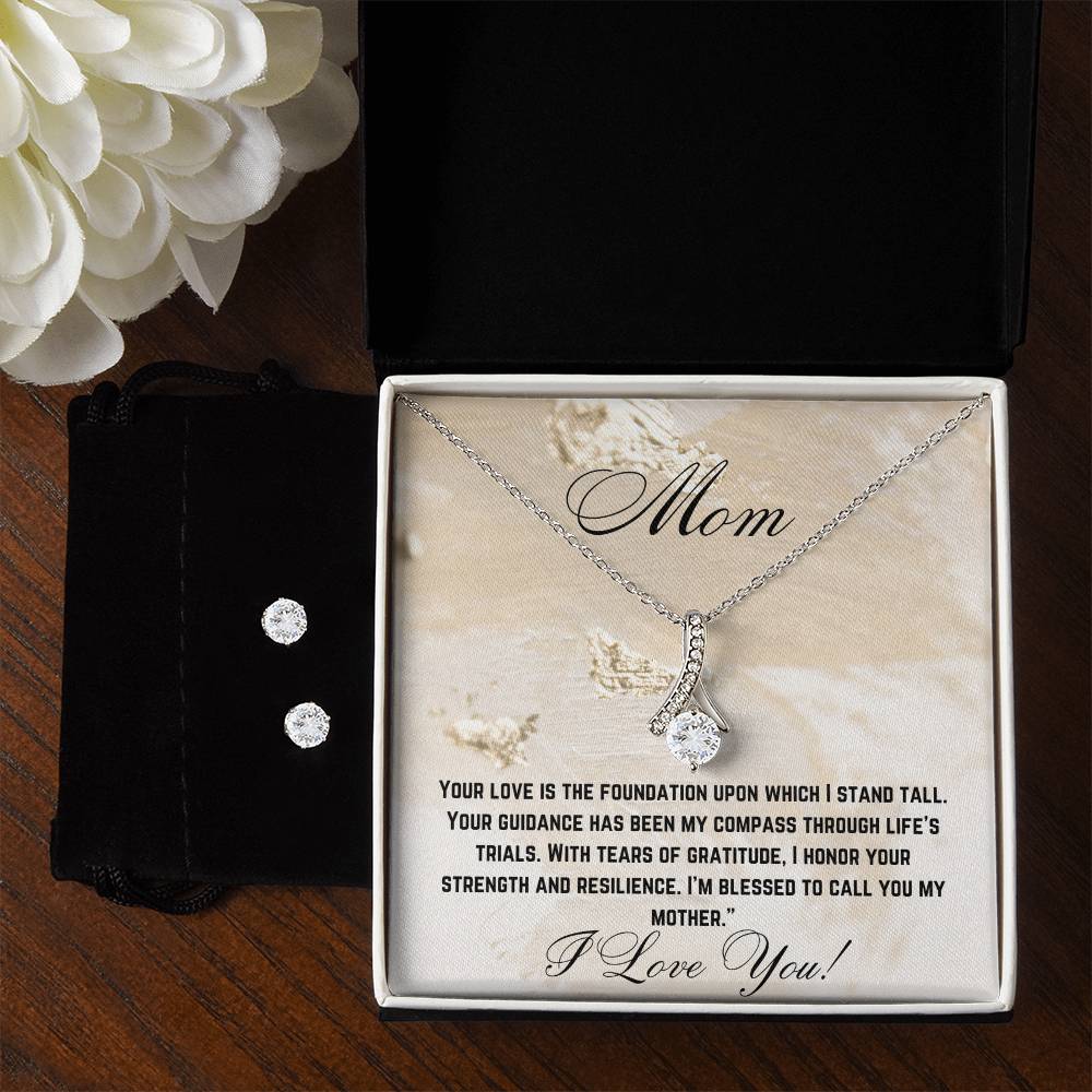 "My Foundation" Alluring Beauty Necklace (For Mom)