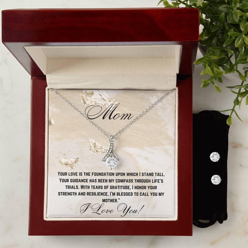 "My Foundation" Alluring Beauty Necklace (For Mom)