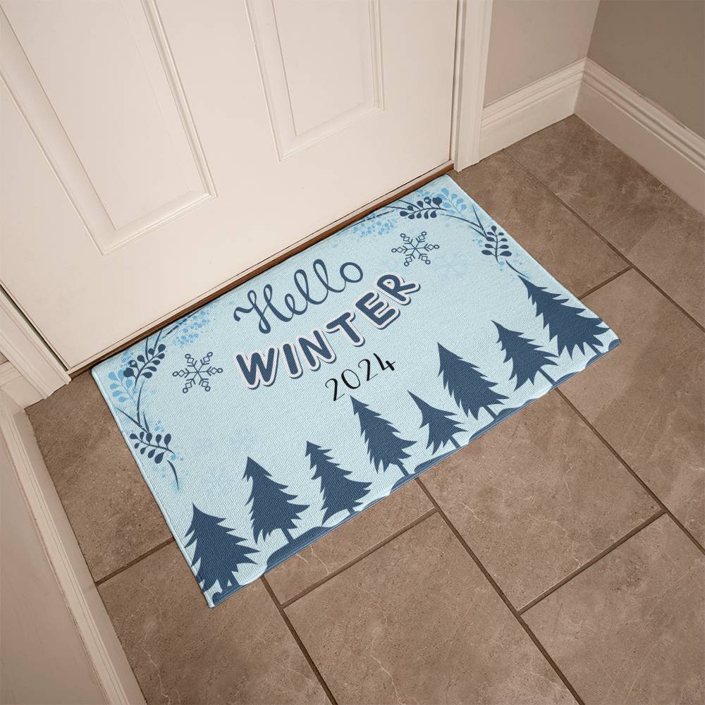 Hello Winter 2024 Welcome Mat