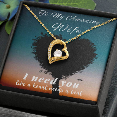 I Need You Forever Love Necklace